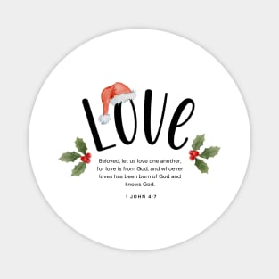 LOVE - Fruits of the Spirit 2023 Christmas | Group Shirt Magnet